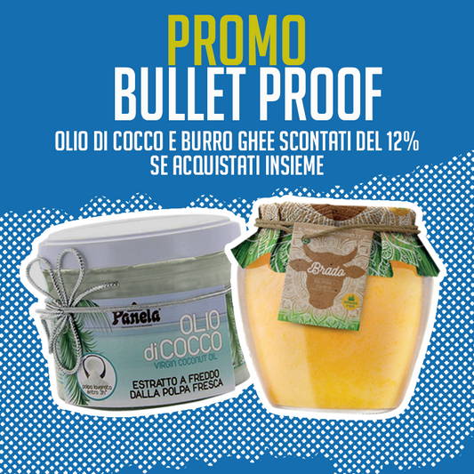 BULLET PROOF: Burro Ghee Grass Fed + Olio di Cocco Biologico