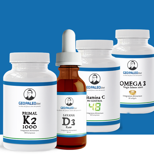 SUPER COMBO: Primal K2 + Savana D3 + Omega3 + Vitamina C Ph Control 48