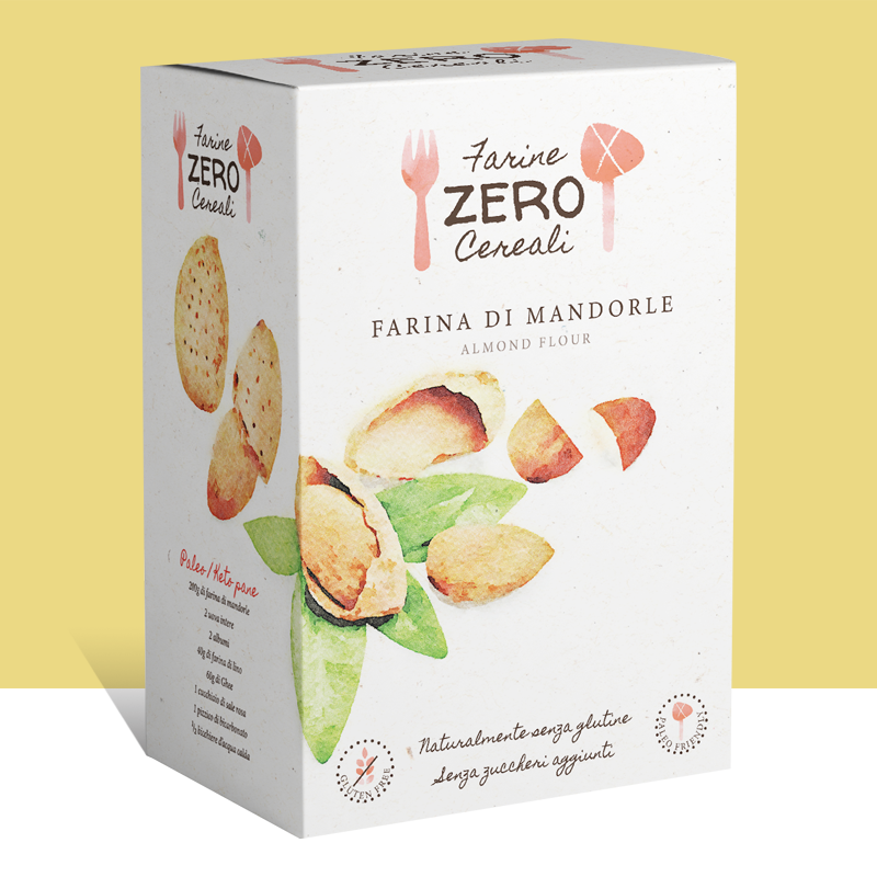 Farina di Mandorle Zerocereali SENZA ZUCCHERI AGGIUNTI - extra fine - 500g