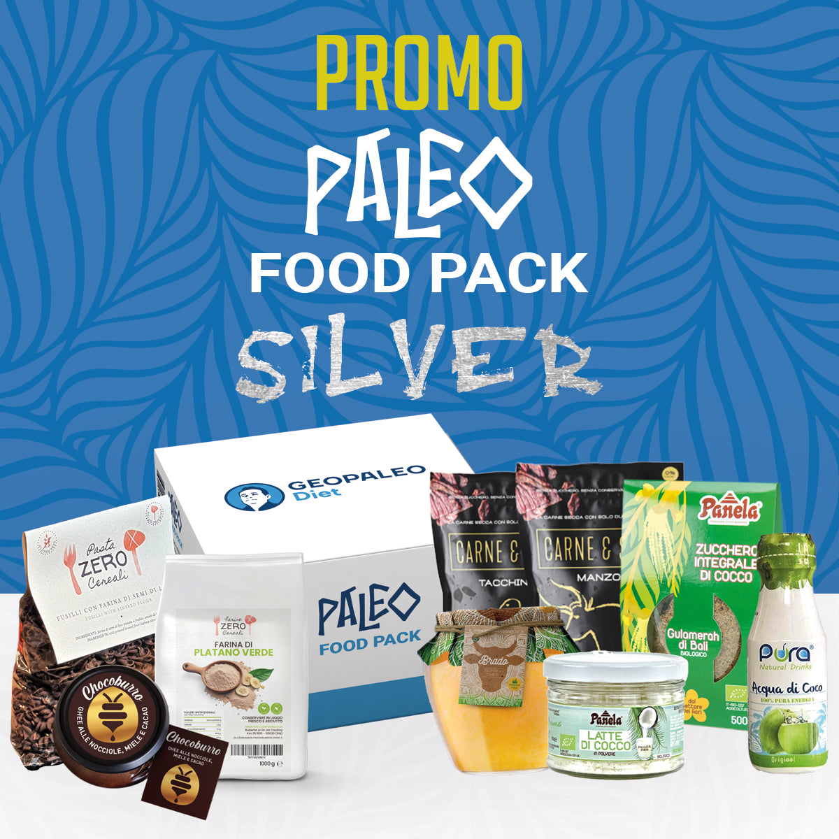 GeoPaleo Food Pack SILVER -Tutti i nostri Prodotti Paleo-Keto Friendly a prezzo speciale