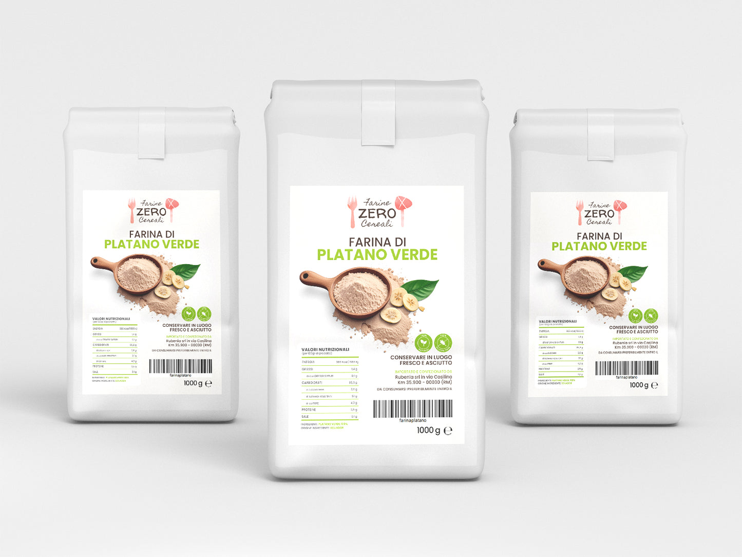 Farina di Platano Zerocereali - 1KG
