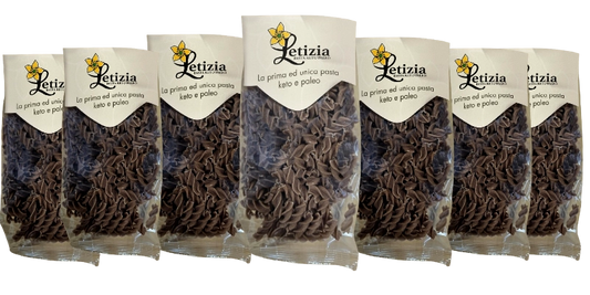 PREVENDITA Letizia la Prima PASTA Keto-Paleo al Mondo. PACCHETTO DA 7 confezioni (280 g)