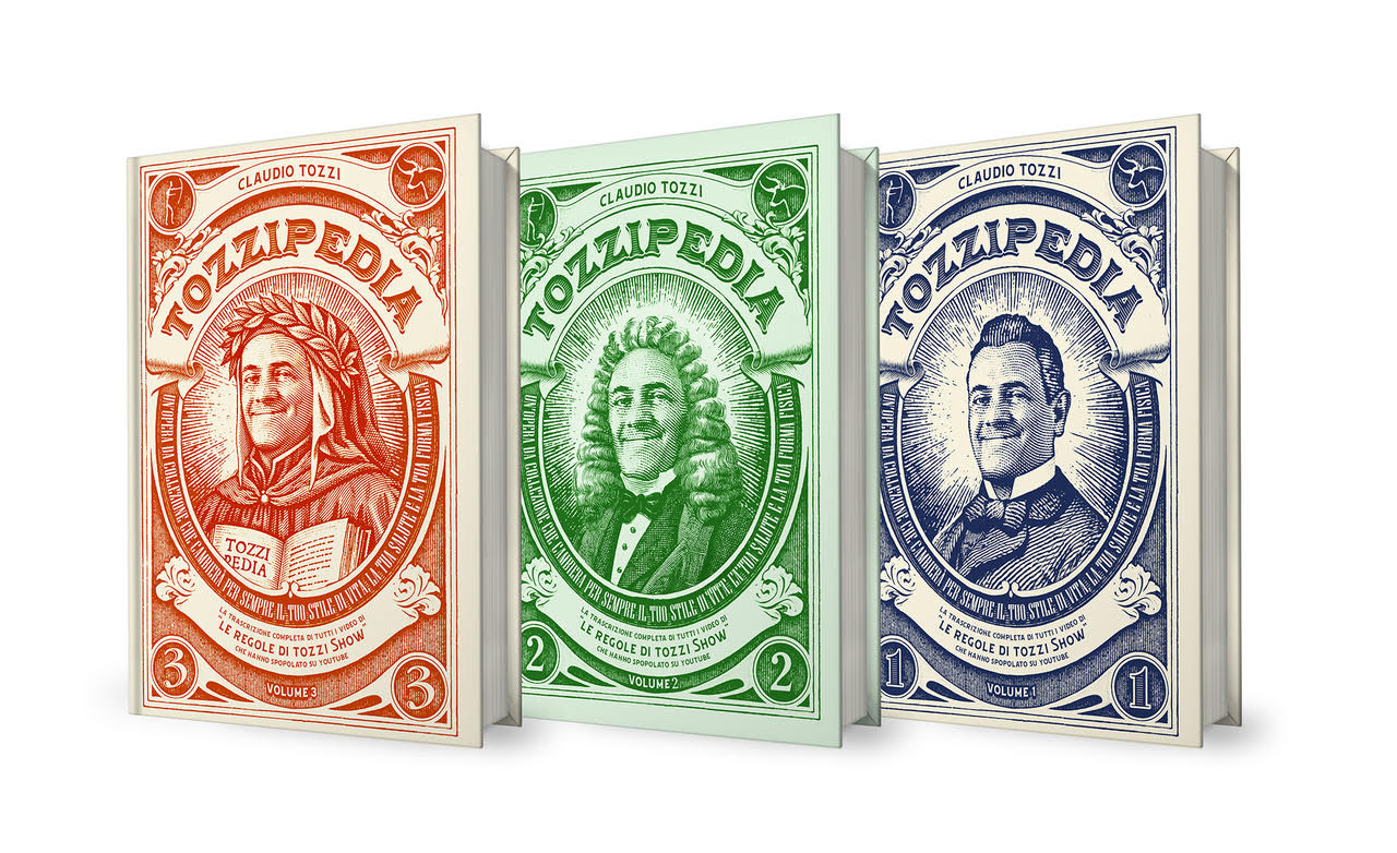 COMBO Tozzipedia Volume 3 (PREVENDITA) + Tozzipedia Volume 1 + Volume 2 in offerta