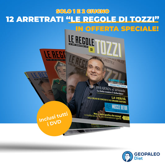 LeRegolediTozzi Magazine: i fantastici primi 12 numeri (1200 pagine) + 12 DVD a prezzo speciale
