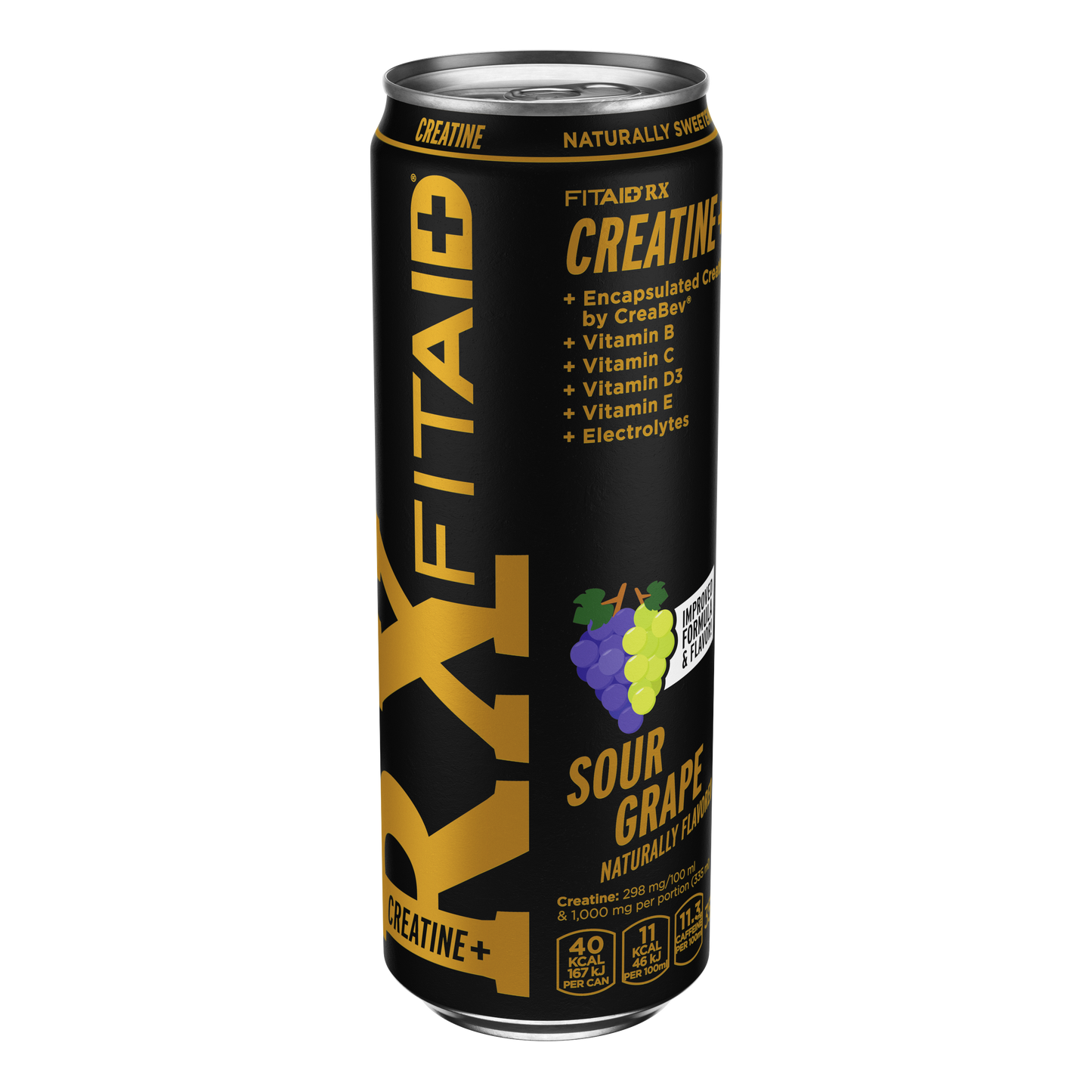 Fit Aid: la Prima Bevanda Energetica Paleo-Keto Friendly. RX Creatine Recovery Plus