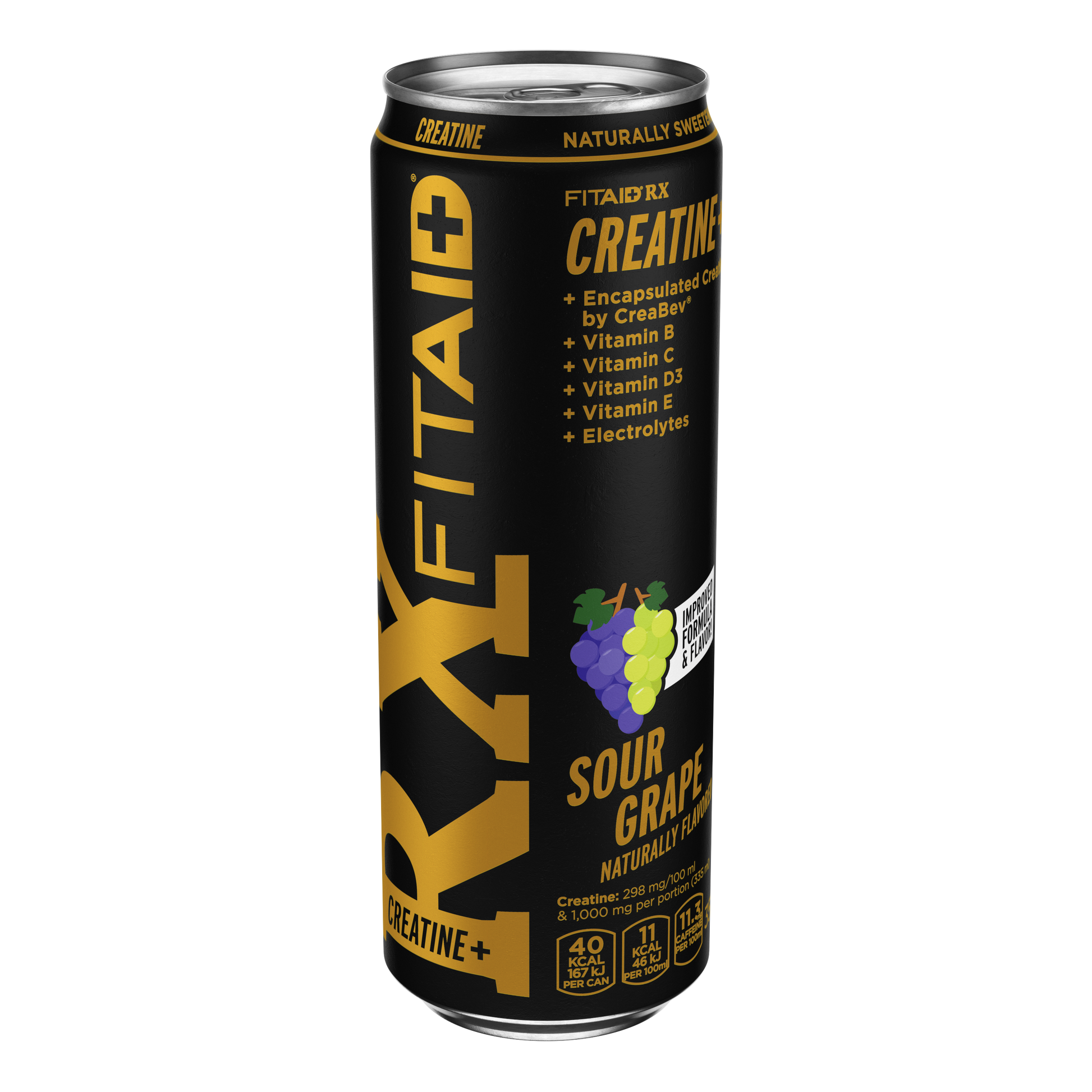 Fit Aid: la Prima Bevanda Energetica Paleo-Keto Friendly. RX Creatine Recovery Plus